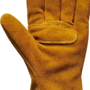 Guantes de extinción de incendios de tamaño adulto de diseño OEM personalizado de calidad superior Guantes de cuero de vaca ligeros de color personalizado - Product Image 6