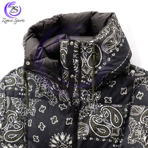 Venta al por mayor de 2025, chaquetas acolchadas estampadas para las estaciones de invierno, ropa de calle, gran oferta, ropa para exteriores, chaquetas acolchadas para hombres - Product Image 6