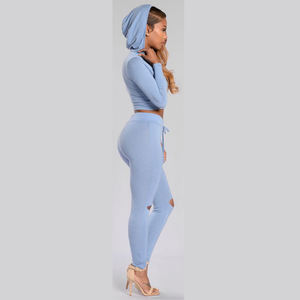 Hiver et Automne personnalisé Survêtement de jogging écologique décontracté pour hommes Sweats à capuche deux pièces avec poche et pantalon de survêtement - Product Image 3