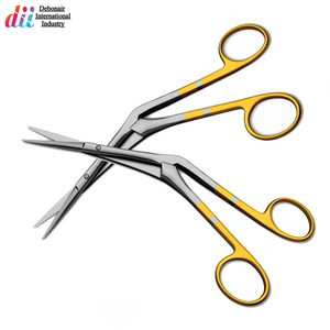 Tijeras Nasales Heymann, Instrumentos Quirúrgicos de Acero Inoxidable de Alta Calidad, Tijeras ORL Manuales con Certificación CE, Debonairii - Product Image 4