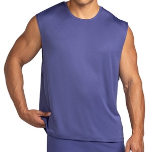 80% Polyester 20% Spandex 180 Gsm 220 Gsm Heavyweight High Street Stretchable Tank Top Loose Fit Design Summer Vintage <b>Singlet</b> - Product Image 5