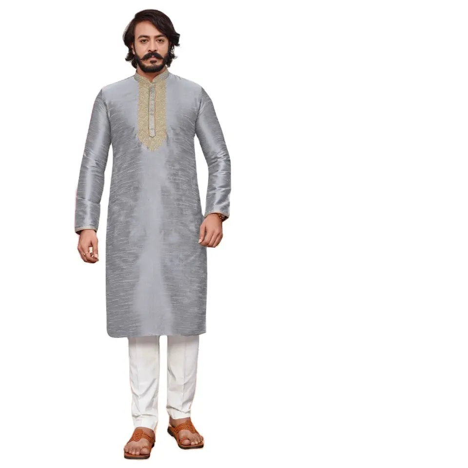 Ultimate guides For Reception And Wedding Wear Long length Designer Men's kurta and Payjama