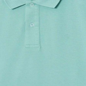 Respirant hommes coton grande taille polos doux et entraînements à manches courtes haute qualité Streetwear hommes polos prix pas cher - Product Image 2