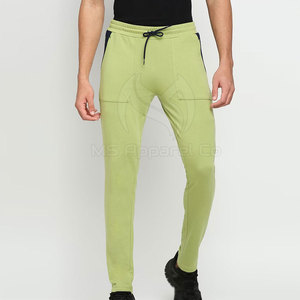 กางเกงวิ่งผ้าใบเอวกลางตรงสำหรับผู้ชายกางเกงวิ่งขายาวผ้าแคนวาสแบบสั่งทำได้ - Product Image 2