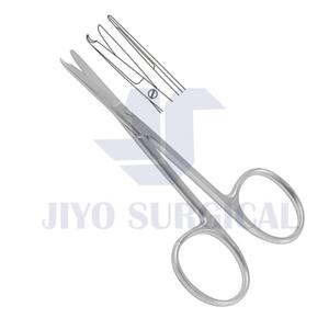 Ventas calientes Spencer Stitch Scissors 4,5 \ "Instrumento manual delicado con gancho de extracción de sutura Aprobado por CE - Product Image 2