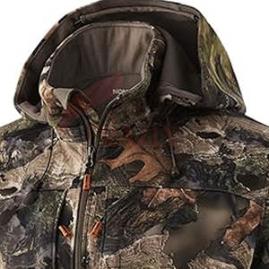 Sweat à capuche de chasse pour hommes, camouflage extérieur, vêtements chauds pour le camping et la pêche, sweat à capuche de chasse camouflage pour hommes - Product Image 3