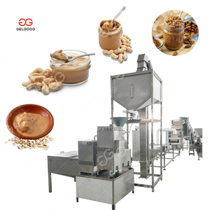 Línea de procesamiento de aceite de cacahuete y línea de procesamiento de pasta de tomate de escaldado pequeño Máquina de mantequilla de cacahuete Pasta de semillas de sésamo - Product Image 1