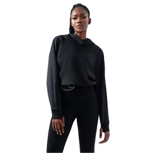 Sudadera con Capucha Extra Grande para Gimnasio y Yoga para Mujer, Tejido de Rizo, Ecológica, Impresión Personalizada, Ropa Deportiva con Logotipo Frontal - Product Image 4