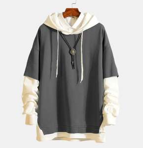 Sudaderas con capucha personalizadas de invierno para hombre con logotipo bordado, ropa individual personalizada de fabricantes, sudaderas con capucha y sudaderas en blanco - Product Image 3