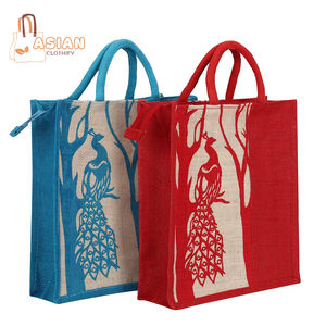 Bolsa de Yute con Estampado de Dibujos Animados de Marca Personalizada con Logotipo Personalizado - Artículo de Regalo - Product Image 1