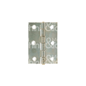 1/2 WIDE HEAVY HINGE <b>Art</b>. 838 fixed <b>pin</b> Zinc-plated steel - Product Image 1