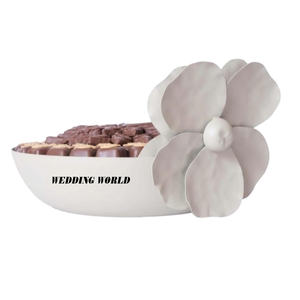 Bol à chocolat décoratif à succès, finition personnalisée, bol à bonbons design, forme ronde, nouveau bol à chocolat fantaisie - Product Image 2