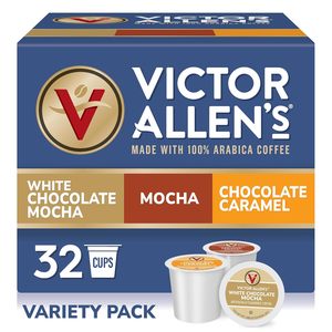 Victor Allen's Coffee Mocha Variety Pack (White Chocolate Mocha, Mocha, Chocolate Caramel), 32 Count - Product Image 4