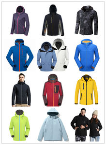 Imperméable à capuche personnalisé Veste coupe-vent de haute qualité Vente de gros Vestes d'extérieur Hommes et femmes Vestes de pluie imperméables - Product Image 5