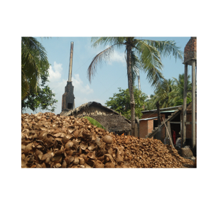 Coquille de noix de coco authentique matériau du Vietnam produit de noix de coco naturel idéal pour l'artisanat faisant des ornements et une utilisation durable - Product Image 2