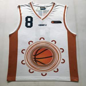 Camiseta de baloncesto de sublimación personalizada OEM ropa deportiva impresa al por mayor camiseta de baloncesto de cantidad a granel - Product Image 1
