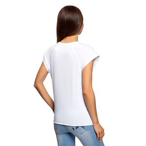 T-shirt pour femme de haute qualité, nouveau, décontracté, en coton, grande taille, confortable, coupe ajustée, respirant, manches courtes, été - Product Image 2