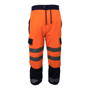 <b>Hi</b> Viz <b>Vis</b> Bottoms Work Wear Trousers Safety Combat Reflective <b>Pants</b> Customized Multi-pockets Cargo Trousers - Product Image 1
