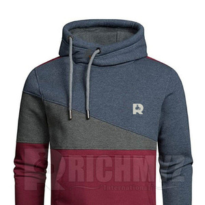 Sudadera con Capucha para Hombre de Talla Grande, de Alta Calidad OEM, Unisex, Invierno, con Logotipo Personalizado, Sudadera con Capucha de Color en Contraste para Hombre - Product Image 6
