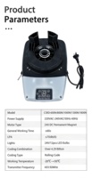 Moteur de porte roulante 24V DC de haute qualité au design moderne, ouvre-porte de garage/moteur de volet roulant 0,75-2HP