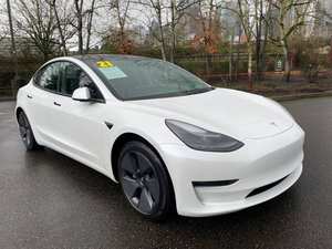 Prix de gros bon marché T e s l a Model 3 gamme standard électrique berline caméra lumière gauche automatique boîte de vitesses voitures d'occasion à vendre - Product Image 2