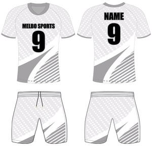 เสื้อฟุตบอลสำหรับผู้ชายเสื้อฟุตบอล100% ผ้าโพลีเอสเตอร์ชุดกีฬาแบบลำลอง - Product Image 6