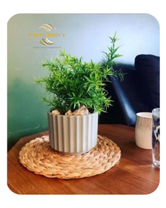 VietChoice 100% Mantel Individual de jacinto de agua ecológico natural Precio barato Personalización al por mayor OEM ODM de Vietnam - Product Image 2