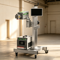 Máquina de Marcado Láser UV de 3W, 355nm, Alta Velocidad, para Marcado de Productos en Línea, Plástico, Electrónica y Embalaje
