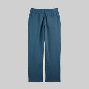Pantalones Deportivos Rectos de Algodón Reciclado, Cintura Media, Casuales, Largos, de Tela de Rizo, Secado Rápido, Fabricante OEM ODM - Product Image 2