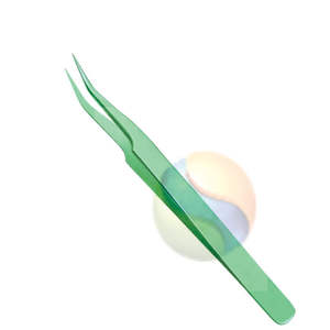 Pinzas para Pestañas de Volumen Premium, Logotipo Personalizado, Herramienta de Extensión de Pestañas de Acero Inoxidable de Alta Precisión, Pestañas de Volumen Profesional - Product Image 2