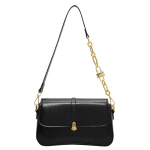 Sac carré tendance 2026 de qualité supérieure, sacoche vintage pour femme, sac à bandoulière en cuir à porter sous le bras - Product Image 1