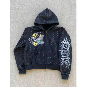 Dernière conception de sweat à capuche en molleton de coton 400 Gsm de haute qualité avec sweats à capuche de sérigraphie respirants pour hommes - Product Image 3
