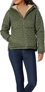 Wholesale Zipper Up <b>Quilted</b> Puffer Jacket Women New Arrival Waterproof Eco-Friendly Polyester Plain Dyed Hooded <b>Quilted</b> Jackets - Product Image 5
