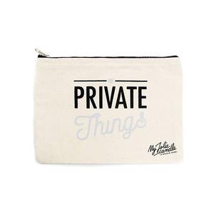 Vente en gros Pochette à fermeture éclair en toile de coton personnalisée écologique Trousse de maquillage réutilisable avec logo à motif de bonbon Style tendance - Product Image 5