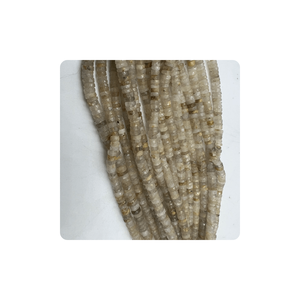 หินควอตซ์รูไทล์สีชมพูทองธรรมชาติทรงเฮชิเหลี่ยมเพชรพลอย ขนาด 8-10 มม. รุ่นใหม่ล่าสุด - Product Image 4