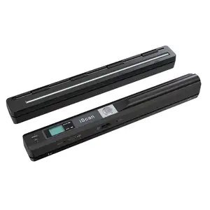 A4 문서, 사진, 사진, 평면 스캔 900 DPI 휴대용 스캐너 휴대용 스캐너 용 영수증 스캐너 지팡이
