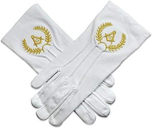 Prix de gros 100% gants de conduite en coton de haute qualité/gants de conduite gants maçonniques en grain de vache - Product Image 4