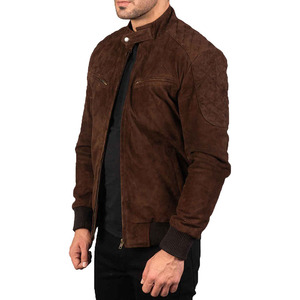 Comfortable Size Men's Leather Jackets Hot Sales <b>Factory</b> Made Personalized logo for Men's Leather Jackets - Product Image 5