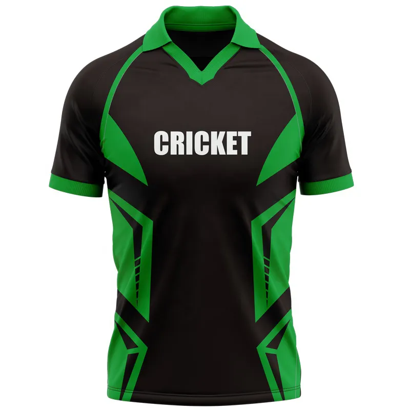 Squadra ad asciugatura rapida uniforme da Cricket per club/maglie personalizzate di alta qualità divise da Cricket a buon mercato