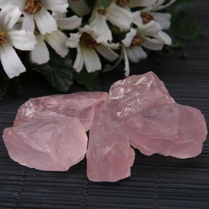 100g rosa cuarzo Natural crudo áspero cristal curación Reiki Mineral espécimen roca piedra - Product Image 4