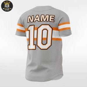 เสื้อเบสบอลผ้าโพลีเอสเตอร์สำหรับผู้ชายเครื่องแบบกีฬาสั่งทำใหม่บริการ OEM ตามสั่งพร้อมตัวเลือกขนาดพิเศษ - Product Image 4