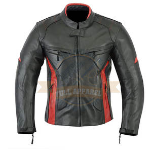Blouson de course en cuir pour homme, design personnalisé 2025, haute qualité, imperméable et coupe-vent, pour la course automobile et moto - Product Image 1