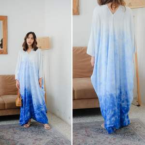 El mejor y elegante caftán abaya bohemio hecho de tela suave y transpirable adecuado para fiestas de viaje o colecciones de verano - Product Image 6