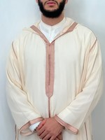 Abaya de prière marocaine pour homme, de qualité supérieure, style numérique, ample, anti-plis, à manches longues, couleur personnalisable, en polyester, taille XXL