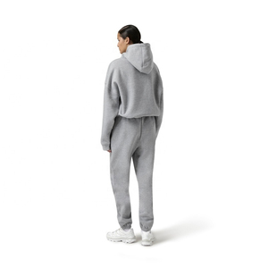 Chándal holgado de talla grande con logotipo personalizado unisex, conjunto de 2 piezas con logotipo impreso para mujer - Product Image 2