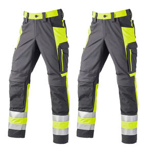 Pantalones Cargo DE SEGURIDAD reflectantes personalizados, ropa de trabajo de alta visibilidad duradera, pantalones de invierno para hombres, pantalones impermeables de alta visibilidad, seguridad - Product Image 1