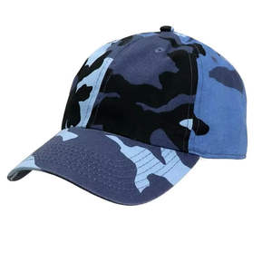 Gorras de béisbol de algodón LAVADO DE 6 paneles desgastadas de alta calidad, sombreros deportivos en blanco para papá con ala curva Vintage, logotipo personalizado clásico - Product Image 4