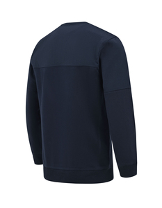 Sweatshirts à col rond teints unis de haute qualité pour hommes avec logo personnalisé Méthodes d'impression numérique à motif solide d'hiver - Product Image 4