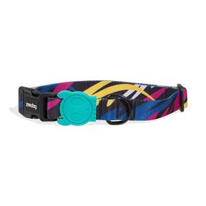 Woozer Luxury Cat Pet <b>Collar</b> Quick Release Soft Nylon with <b>Reflective</b> & Light Features Elegant & Classic Style for Training - Product Image 3