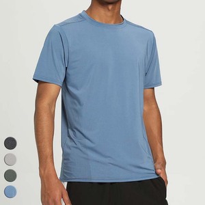 T-shirts Homme Personnalisés en Coton 100% avec Logo, Tricot Velours, Épaules Tombantes, Coupe Oversize, Grandes Tailles, Style Urbain, Vente en Gros - Product Image 1